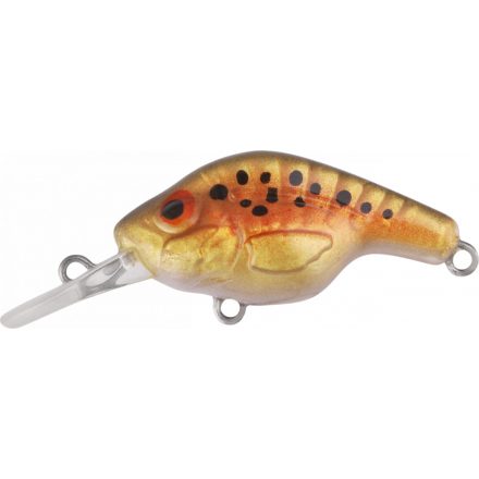 FISHTANK omega  floating  3.7 cm / 3.3 g  gold & red