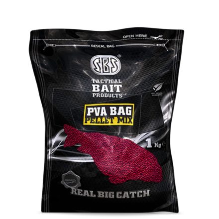 SBS PVA BAG PELLET MIX 1KG FOKHAGYMA