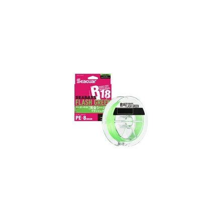 SEAGUAR r18 kanzen seabass flash green 150m 0.8gou